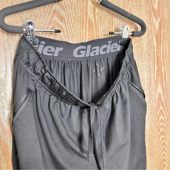 Glacier Men's Under Pants Med Black Breathable Sleepwear Pants Cozy Soft Comfy - Picture 8 of 10